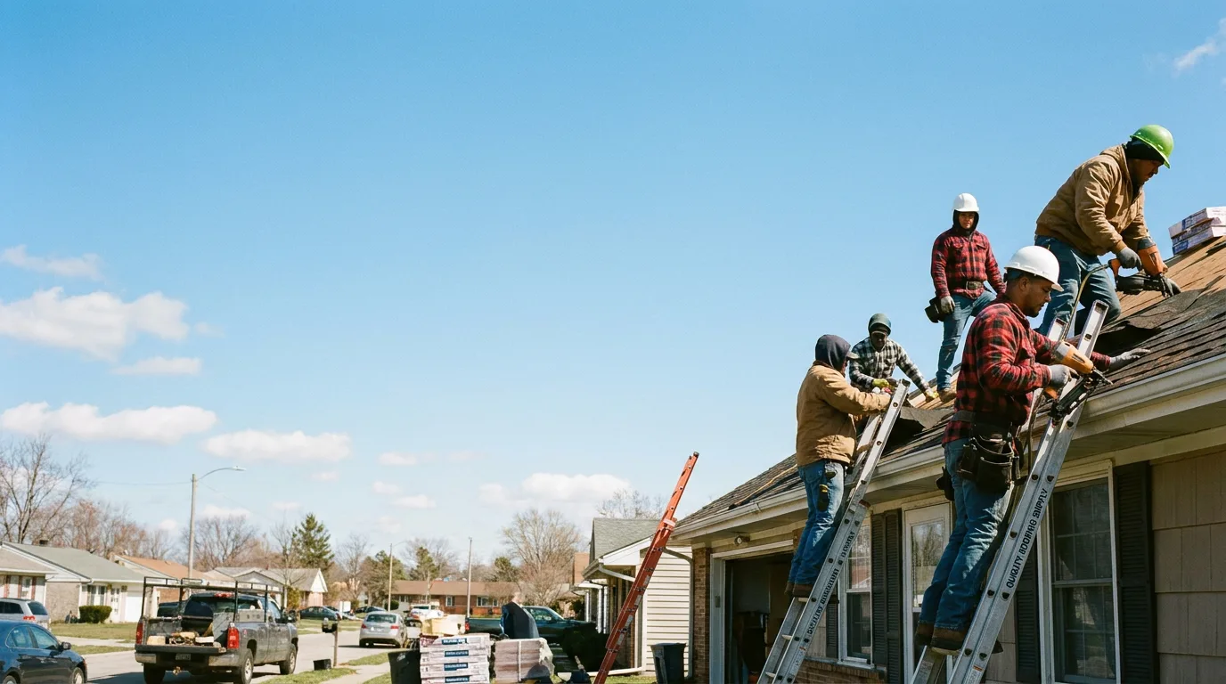 Roofing in Bernard, IA near me